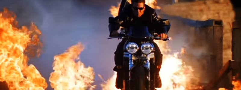 Orange and Blue Still