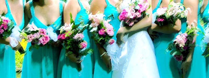 Banner of Bridesmaids in Seafoam Green