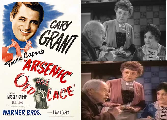 Arsenic and Old Lace Movie Poster and Movie Stills