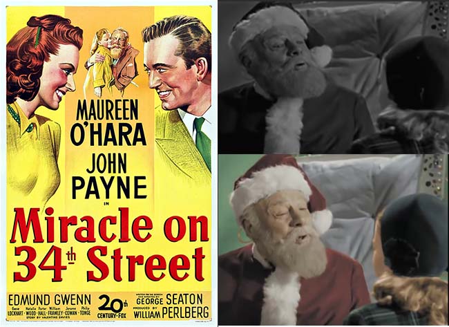 Miracle on 34th Street Movie Poster and Movie Stills