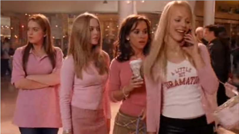 Screenshot of Mean Girls (2004).