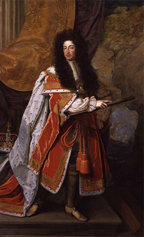 Painting of WIlliam of Orange, William III